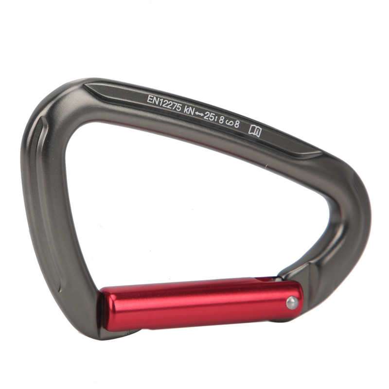 Lot De Mousquetons Et élingues D'escalade Vintage Chouinard - D Shape, Aluminium - Occasion