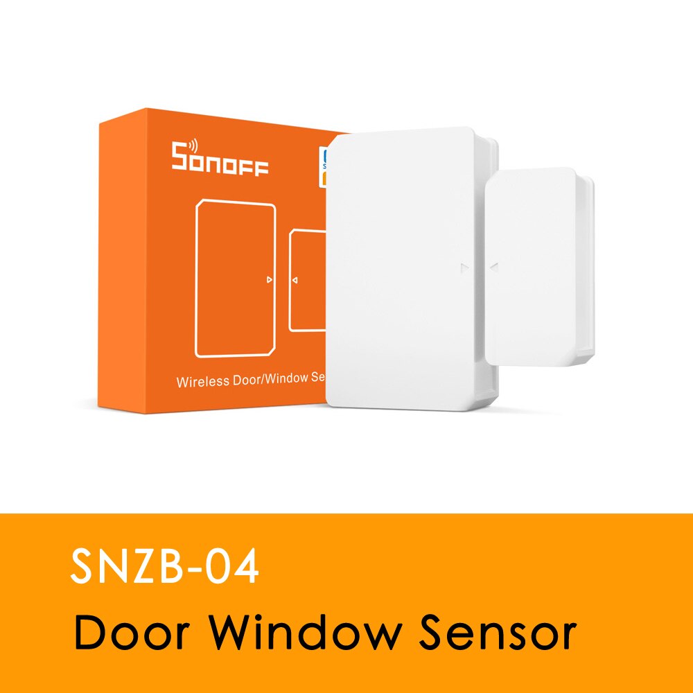 SONOFF Zigbee Bridge Hub Gateway, Zigbee Door Sensor / Temperature Humidity Sensor / Zigbe Motion Sensor, Smart Home Security: Sonoff SNZB-04