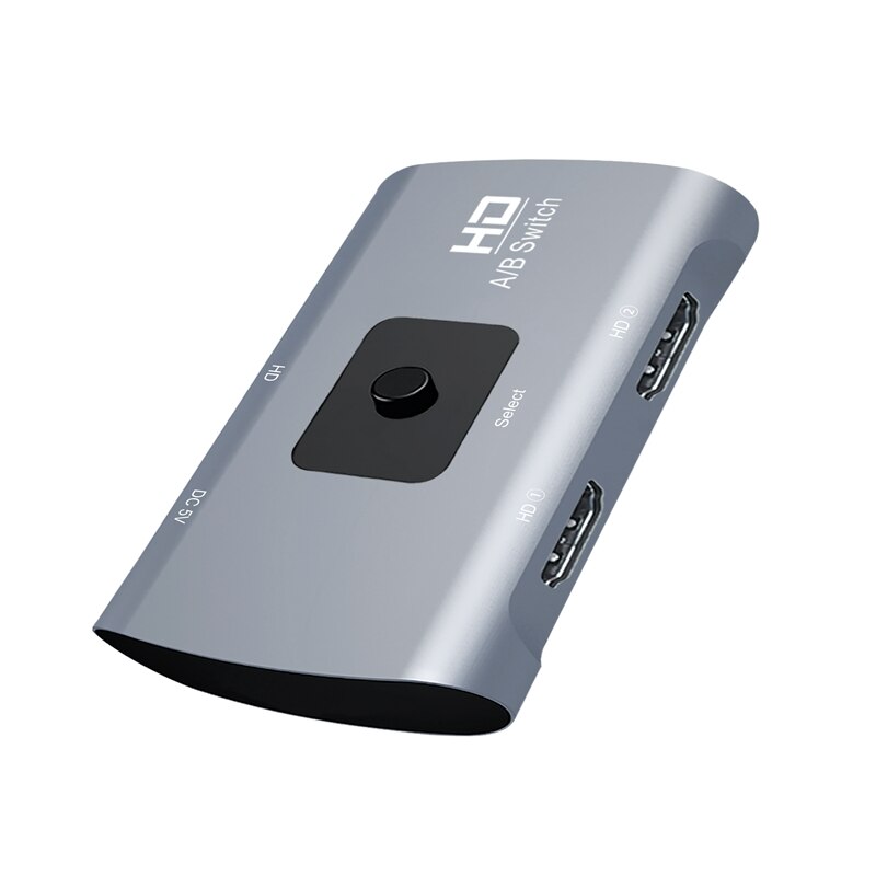 HDMI-Compatible Switch 4K 60Hz, 2.0 Switcher Out Bi-Directional Splitter UHD 3D Compatible For Switch, Monitor