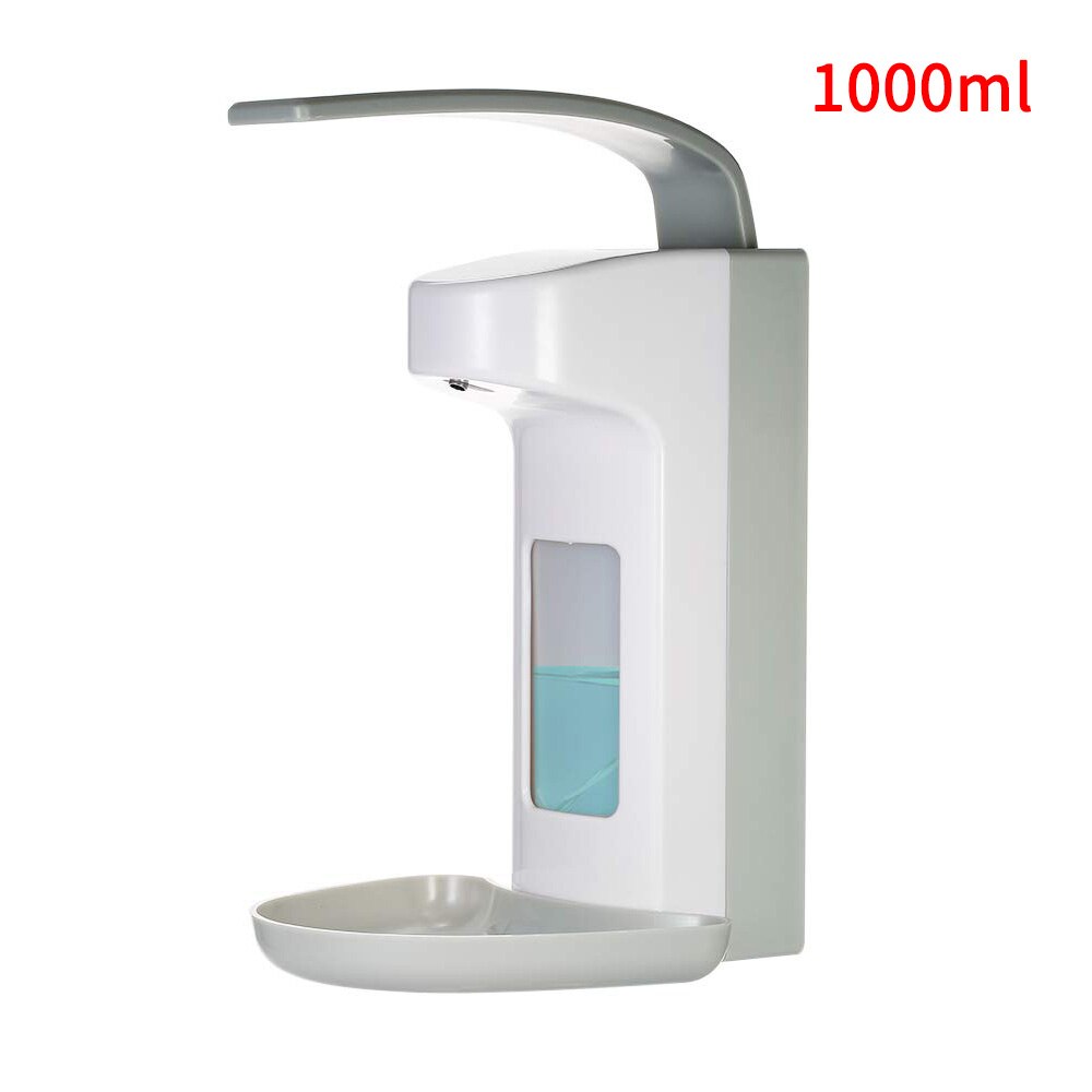 Elbow Press Hand Sanitizer Soap 1000ml Kitchen Disinfectant Spray Dispenser Liquid Soap Dispenser For Bathroom Toilet Hotel: 1000ML Type 3