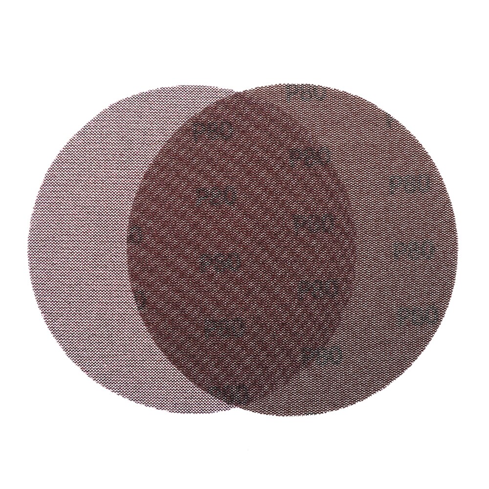 10pcs 9Inch 220mm Mesh Grip Discs Dust Free Grid Line Abrasive Mesh Sanding Discs Sand Paper Hook and Loop Dry Sanding: 80Grit