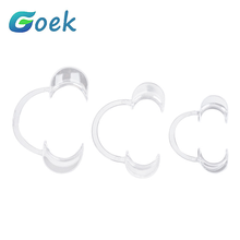 Ouvre-bouche dentaire en forme de C, 20 pièces, outil de dentiste, gag dans la bouche, écarteur de joues, épandeur de bouche, lèvres, nettoyage buccal