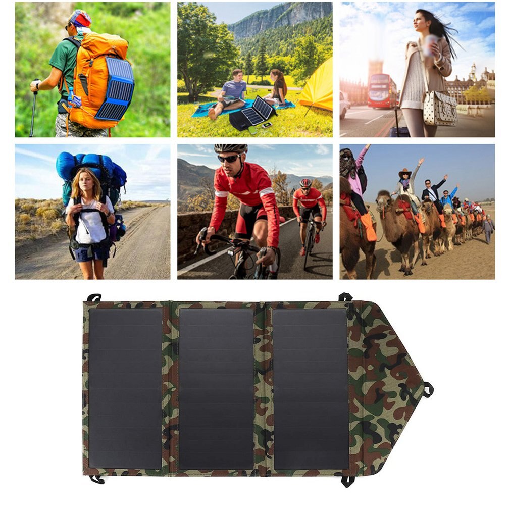 Sunpower 25W Solar Charging Panel Mobile Phone Charging Panel Solar Pack Outdoor Folding 25W Solar Charging Panel