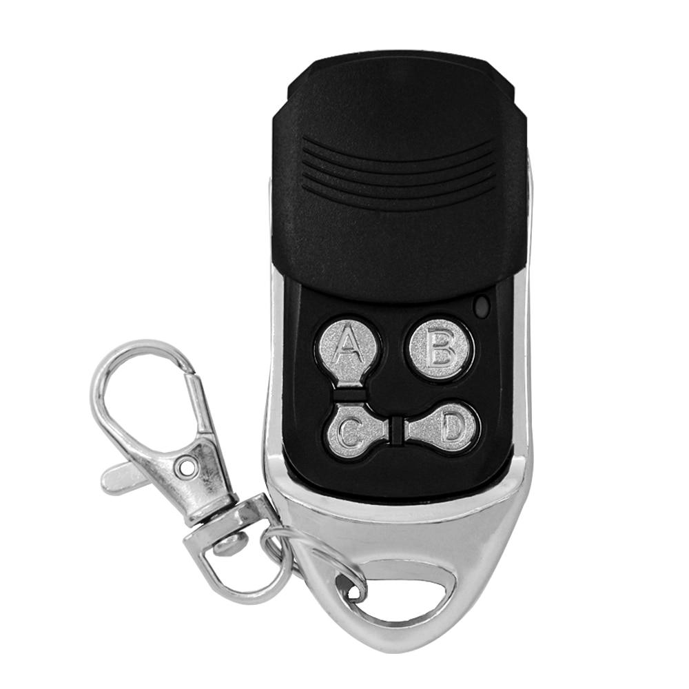Duplicator 433.92MHz Remote Control Garage Door 4-Channel Hand Transmitter Remotes Controller Fixed Code Controls To Clone
