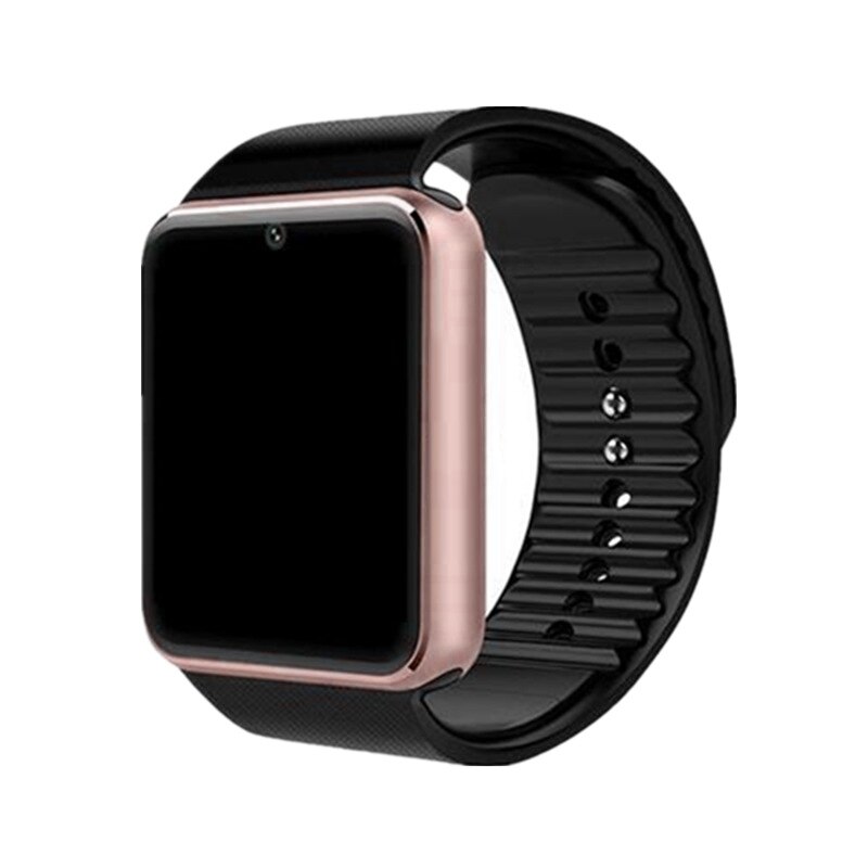 Homme montre montre intelligente GT08 horloge synchronisation notifiant soutien Sim TF carte Bluetooth connectivité Android téléphone montre intelligente hommes alliage