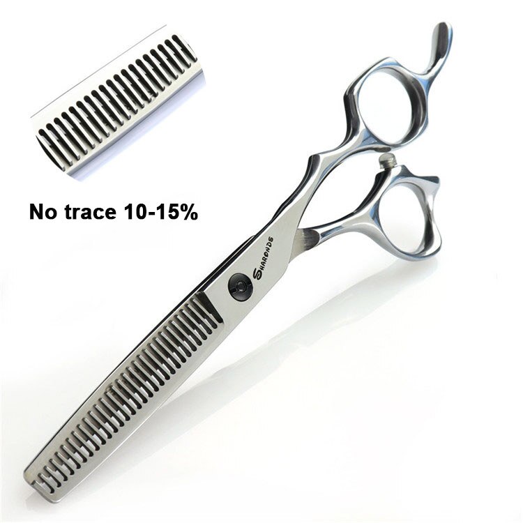 6 inch stainless steel pet grooming scissors thinning hairdressing scissors hairdresser special haircut scissors tool kit: 6 inch tooth