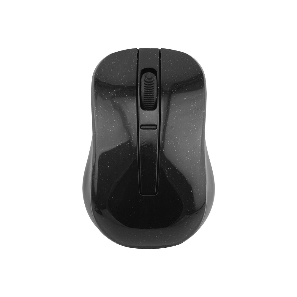 Computer Gaming 1600 DPI 2.4G Optical Mouse With USB Receiver For PC Laptop Desktop: black