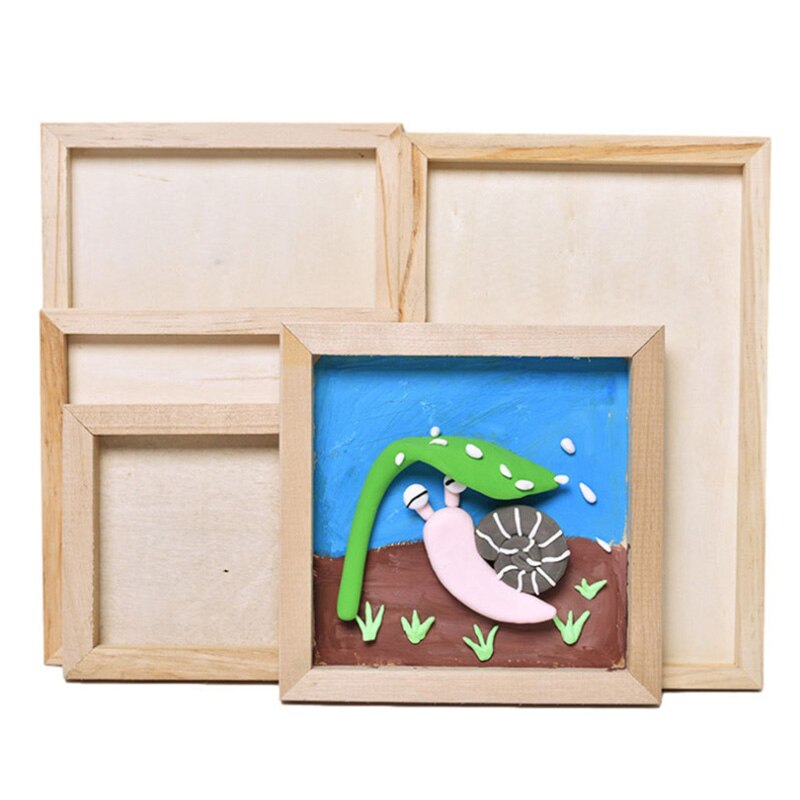 Picture Frame Natural Wood Frame Photo Frame Wall Art Paintings Picture Frames Setting Display Stand Diy Photo Poster Home Decor