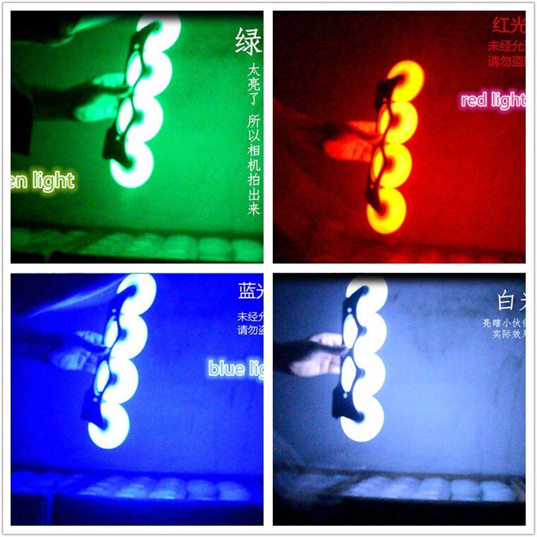 wheel flashing wheel led light wheel 90 A 8 pcs/lot ji guang wang