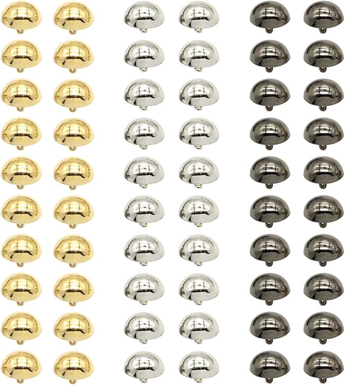 30 szt. retro Metalowe Guziki Mosiężne Złote Guziki Grzybek 10-28mm robić Odzieży Płaszcza Ozdobne Okrągłe Guziki Akcesoria robić Szycia DIY