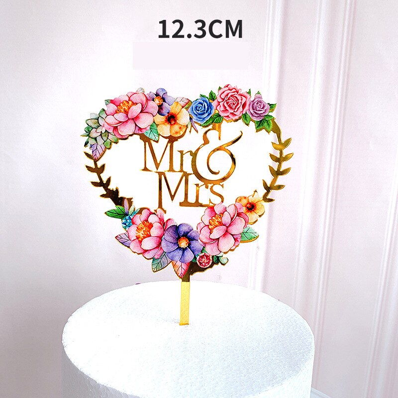 Joyeux anniversaire gâteau Topper acrylique lettre décoration de gâteau fournitures de fête joyeux anniversaire noir gâteau décorations: A1