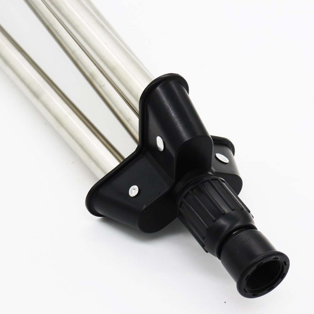Tripé de aço inoxidável impacto sprinklers kit 360 graus girar bocais pulverizador para 1/2 &quot;mangueira planta agrícola irrigação flor
