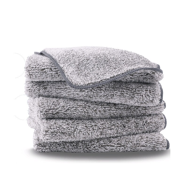 Paño de limpieza de microfibra de estilo japonés, toalla de limpieza gris, superabsorbente, multiusos, suministros de cocina, trapos de limpieza, 1 ud.: 30x40cm