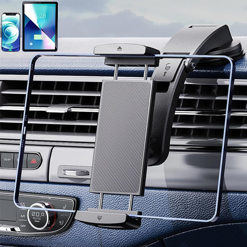 Untoom Auto Dashboard Zuignap Tablet Mobiele Telefoon Houder Voor Iphone Ipad Pro Mini Air Xiaomi Huawei 4.7-12.9 Inch Apparaat