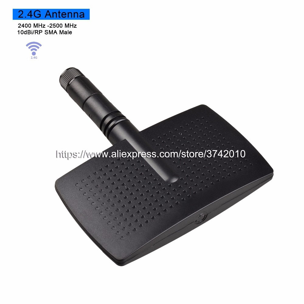 2.4G 10dBi High Gain Wifi Panel Antenna router antenna RP SMA Male