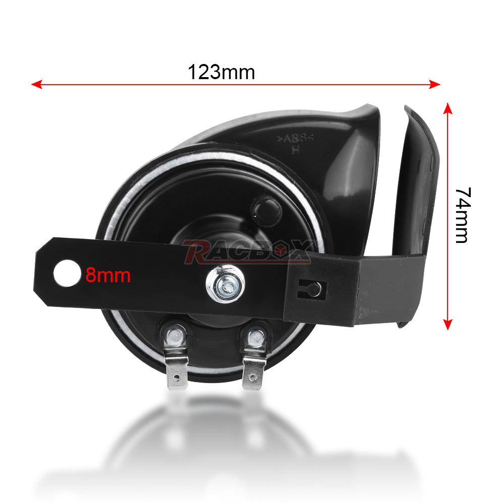 Sirena per clacson per motocicletta super rumorosa per auto camion moto impermeabile universale 12V DC 110db accessori per motociclette