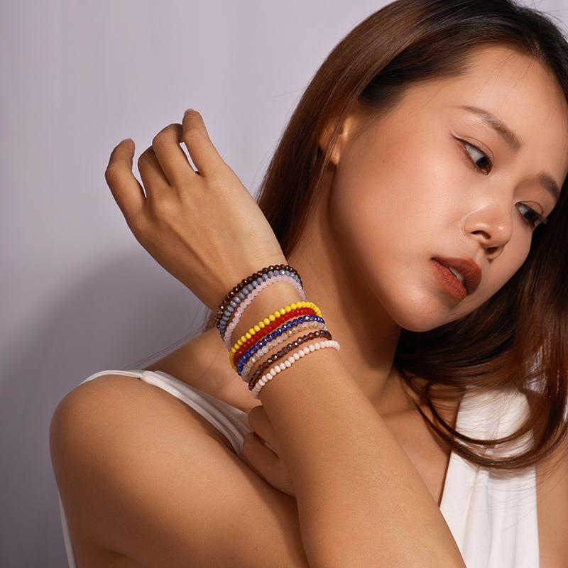 Pulsera de cuentas hecha a mano para mujer y hombre, decoración de joyería, de la amistad, Festival