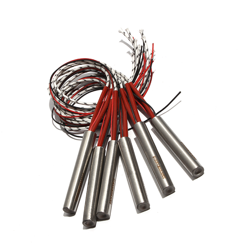 304SS Elektrische Patrone Heizung 6x5 0/52/55/58/60mm Heizung Element AC220V/110V/380V 100 W-110W mit Typ K Thermoelement