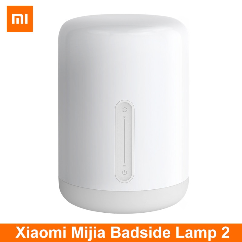 Xiaomi – lampe de chevet d'intérieur intelligente, 2 lumières LED WiFi/Bluetooth, veilleuse, fonctionne avec Apple HomeKit, commande vocale Multiple