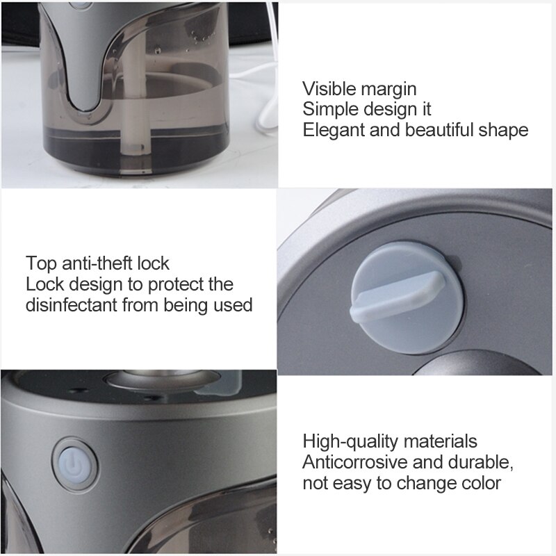 Gesture Smart Sensor Atomizing Spray Hand Washing Alcohol Sprayer Contactless Hand Washing Sensor Hand Washing Alcohol Dispenser