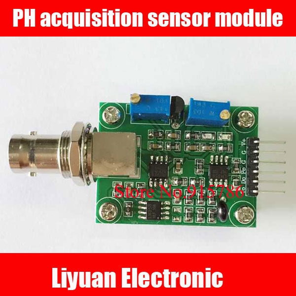 PH acquisitie sensor module/pH sensor/detectie controle module met temperatuurcompensatie/uitgang analoge spanning signaal