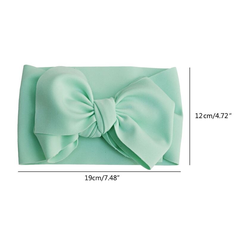3 pièces bébé grand noeud noeud bandeau surdimensionné cheveux arcs bandeau filles arc bandeaux enfants Turban