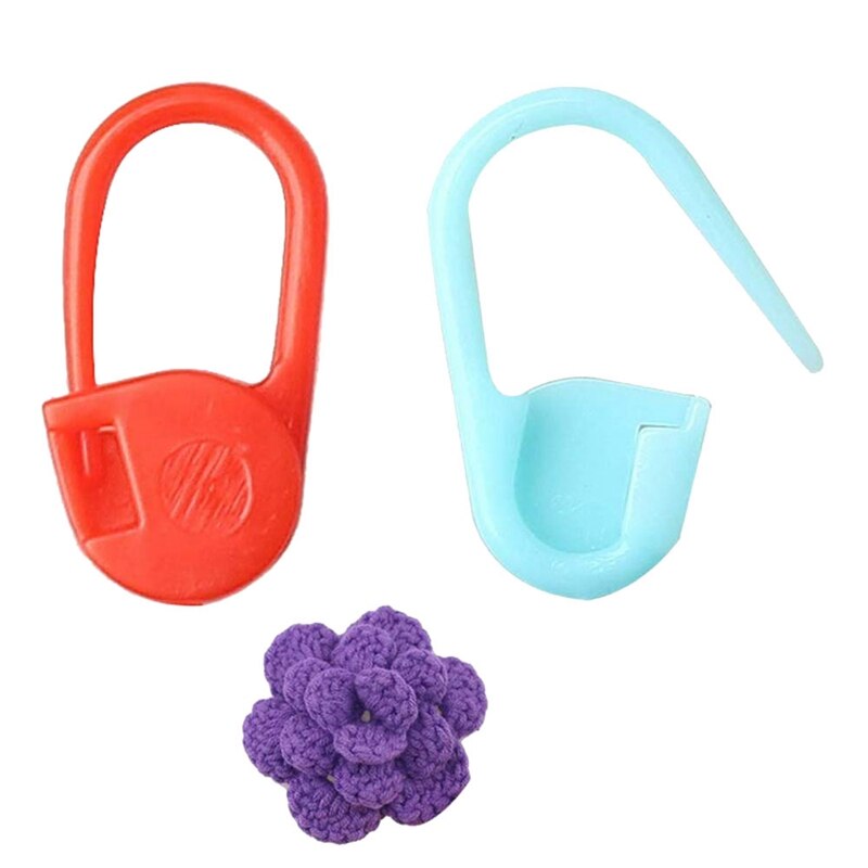 Color Plastic Sewing Needle Safety Plastic Lace Needle Handicraft Additional Locking Stitch Mark