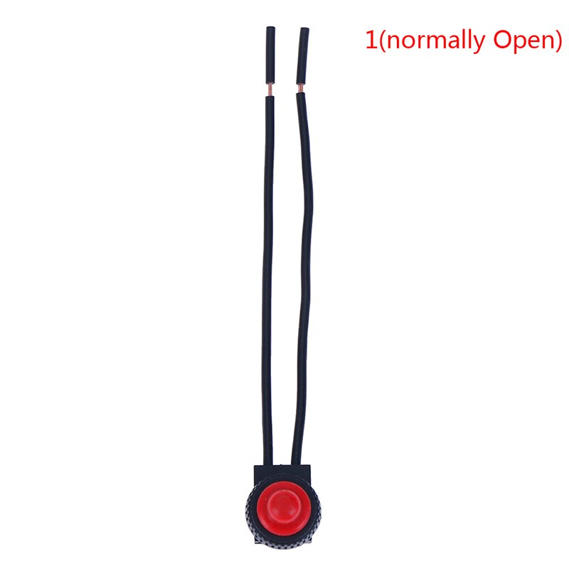 1Pc 220V étanche bouton-poussoir interrupteur marche-arrêt avec 4 "conduit moto voiture bateau en directe: 1
