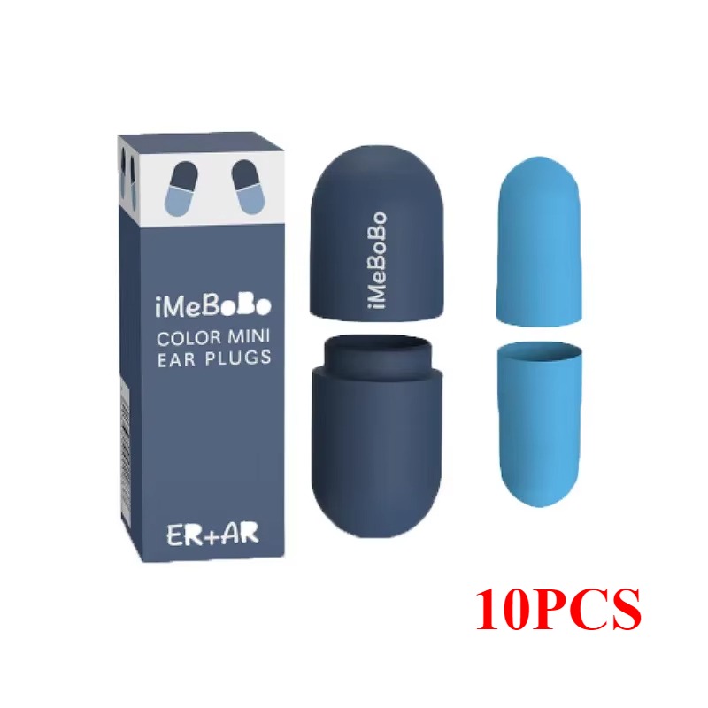 Geluiddichte Slapen Oordoppen Oordopjes Voor Slaap Speciale Mute Zachte Trage Rebound Student Anti-geluidsbescherming Anti Ronco Oordopje: Black