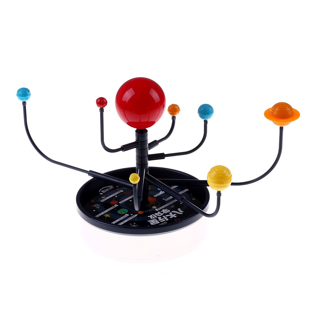 Die Solar System Neun Planeten Planetarium Modell Kit Wissenschaft Astronomie Projekt DIY Frühe Bildung spielzeug Für Kinder