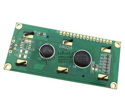 LCD1602 LCD monitor 5 V 1602 canvas blue and white code for Arduino