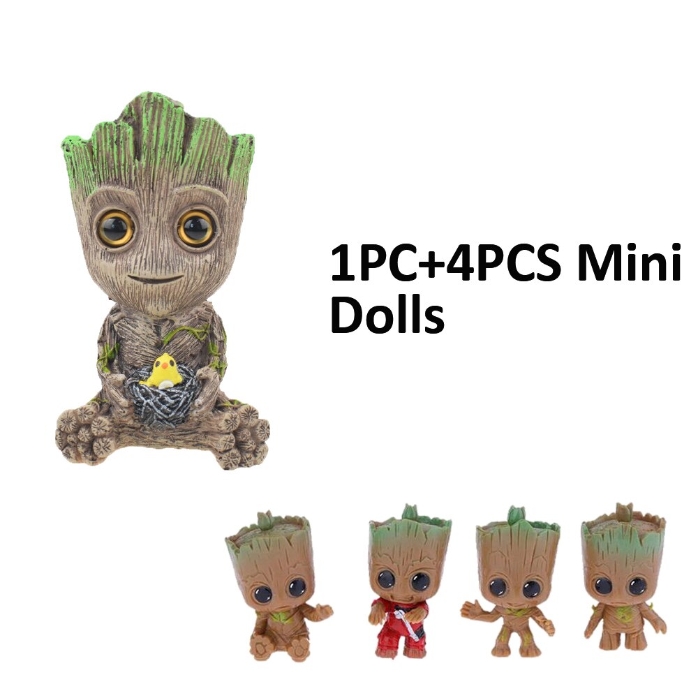 Akwarium ozdoby akwariowe zestaw świecące kamienie kamienie drzewo człowiek ananas dom dla akwarium wystrój akwarium akcesoria: 5PCS6