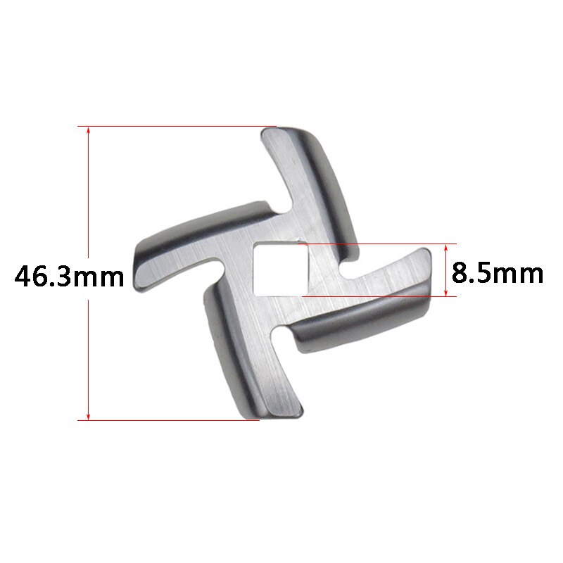 2Stck Messer für Fleischwolf Klinge Fleischwolf Ersatzteile für Fleischwolf klinge Panasonic Erison Maxwell Rolsen Polaris Scarlett Geheimnis
