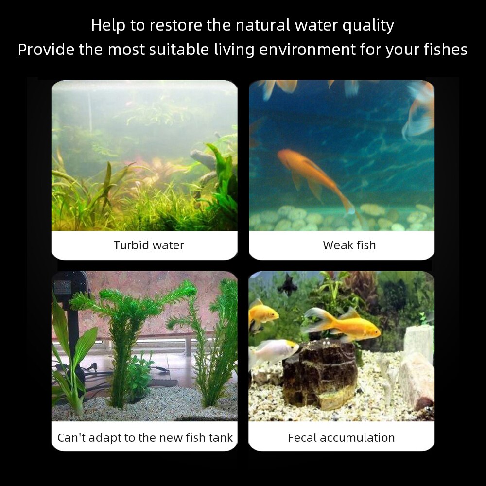 Til akvarie akvarium filter 20 stk/parti 16mm akvarie filter bio bolde bærbare akvarie filter media ring bio ring