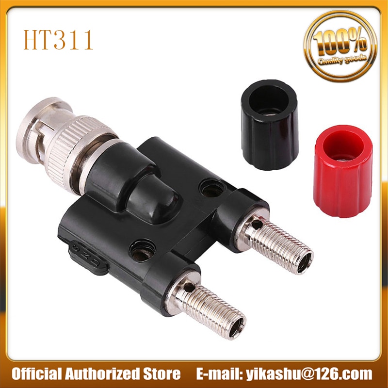 Hantek BNC to 4 mm Adapter (HT311) for Automotive Diagnostic Oscilloscope Tool