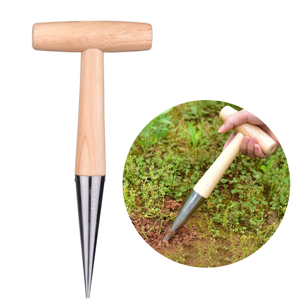 Manuel jardinage trou pelle fertilisation semoir perforateur jardin cultivateur coupe semis jardin légumes outils de plantation: Default Title
