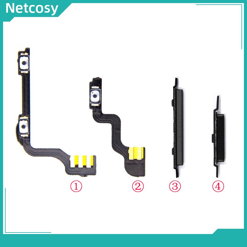 Netcosy Power Knop + Power Knop Flex Kabel + Volume Knop + Volume Knop Flex Kabel Vervanging Deel Voor Oneplus 1 + 1 A0001