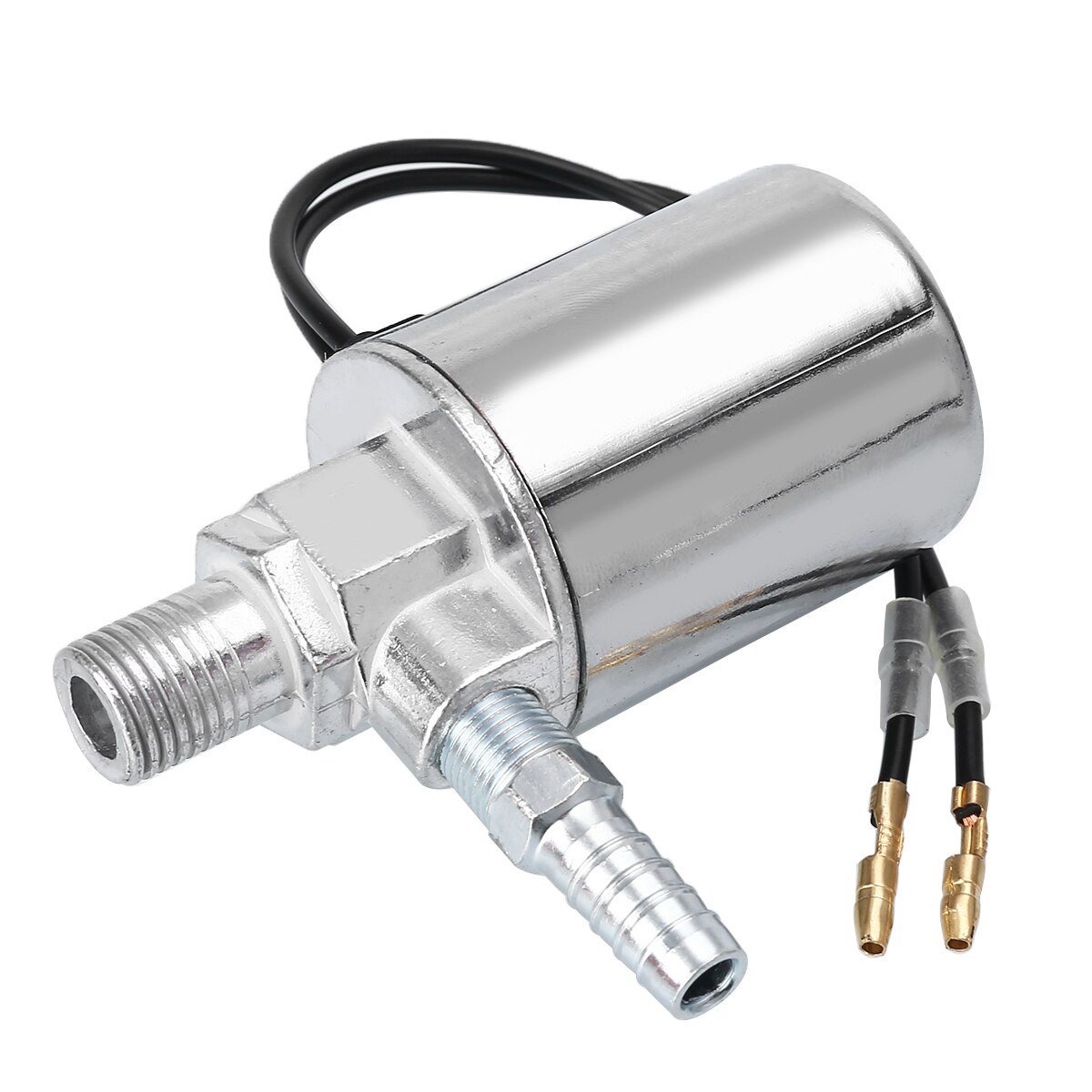 12v 24v ilmatorvea ja ilma -ajojärjestelmien magneettiventtiili 1/4 tuuman metallinen junan kuorma -auton ilmaäänitorven sähköinen magneettiventtiili 180 psi