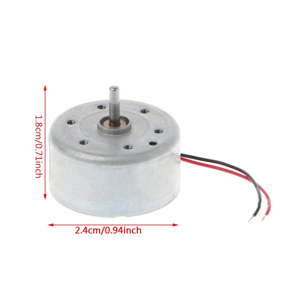 Mini Micro 300 Solar Power Motor 5500RPM DC 3V -6V Toys Parts