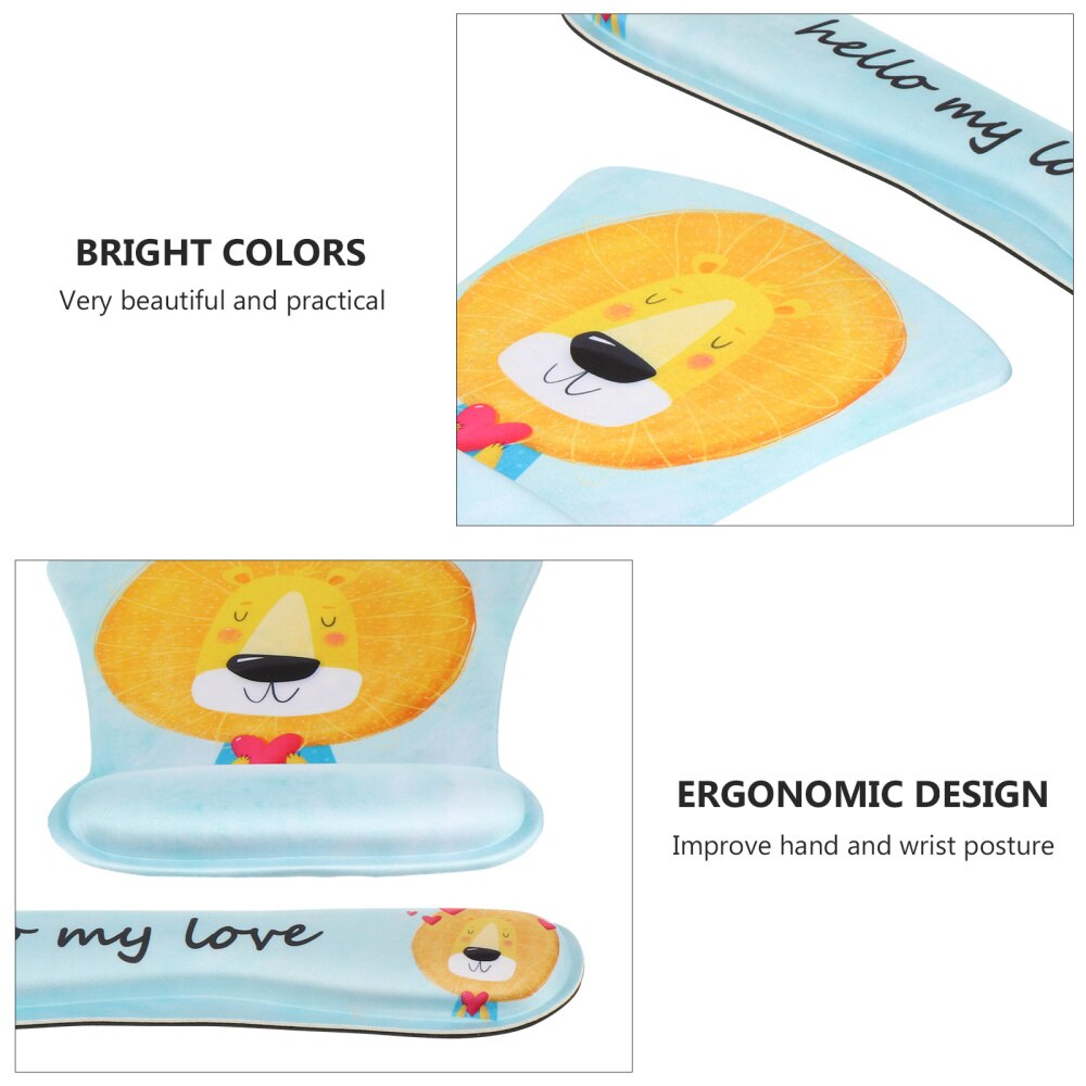 1 Set Office Pad Polssteun Gaming Pad Antislip Rust Ondersteuning