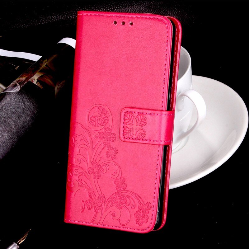 Prestigio Grace Z5 PSP5530 DUO Case 6 Colors Flip Ultra-thin Leather Protective Cover Phone Bag: Pink