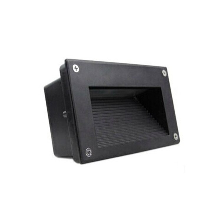 IP67 Waterproof outdoor Wall Corner led Lamp Embedded Corridor Lights Stair Steps Lighting 5W Footlight led landscape lamp