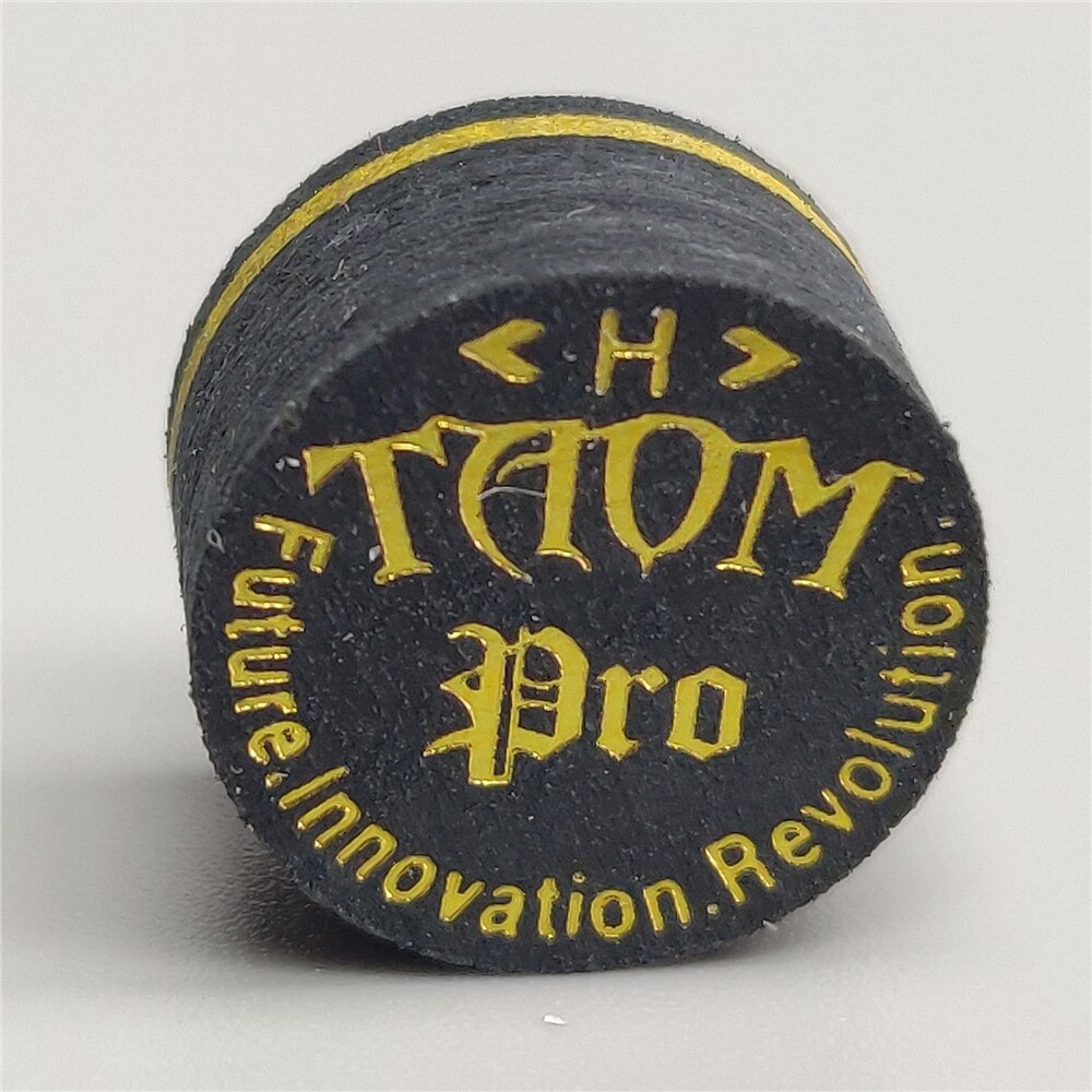 Pool Cue Tips Taom Fusion Tip 14mm Finland Pro Tips Medium / Hard Billiard Cue Stick Tips Billiard Accessories: TAOM PRO (H) 1 tip