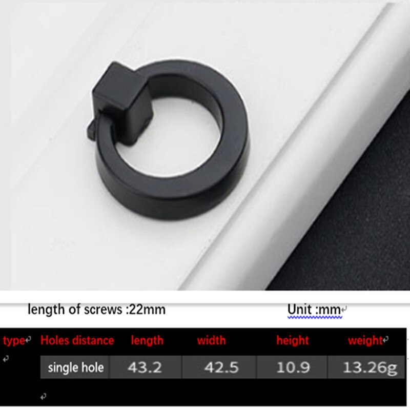 Schrank Tür Griff Aluminium Legierung Matte Schwarz Griff Schwarz Schrank Griffe Schublade Knöpfe Möbel Griff Hardware: type6