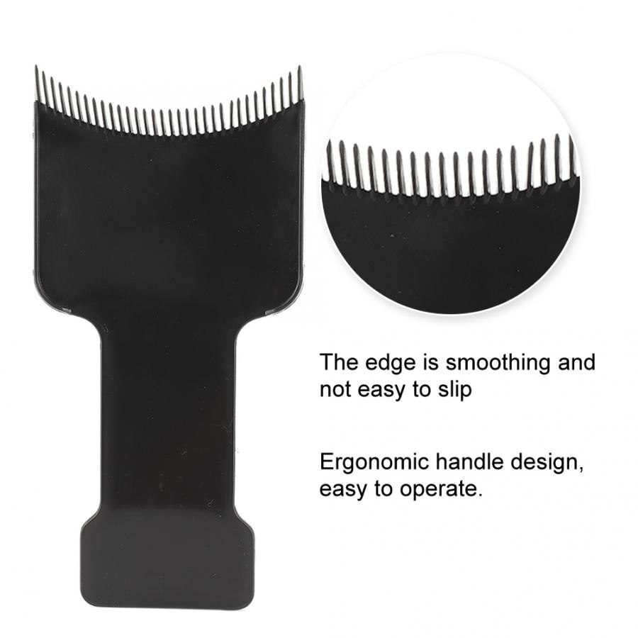 3 størrelser hårfarvningsbørste highlight board toning kam tallerken salon frisør styling værktøj hårfarve plade farve tilbehør