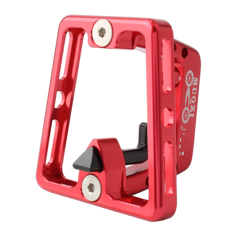 Voordrager Blok Tas Beugel Fiets Houder Draagbare Waterdichte Fietsen Elementen Voor Muqz Brompton Vouwfiets: Red