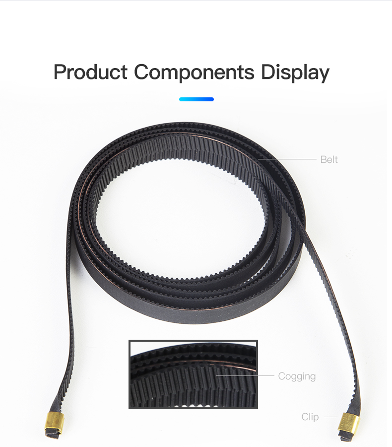 Crelity 3D CR-6 Se Printerx + Y-as Synchrone Riem X-as Y-as Gesloten-Lus Timing Riem Terminal voor CR-6SE 3D Printer