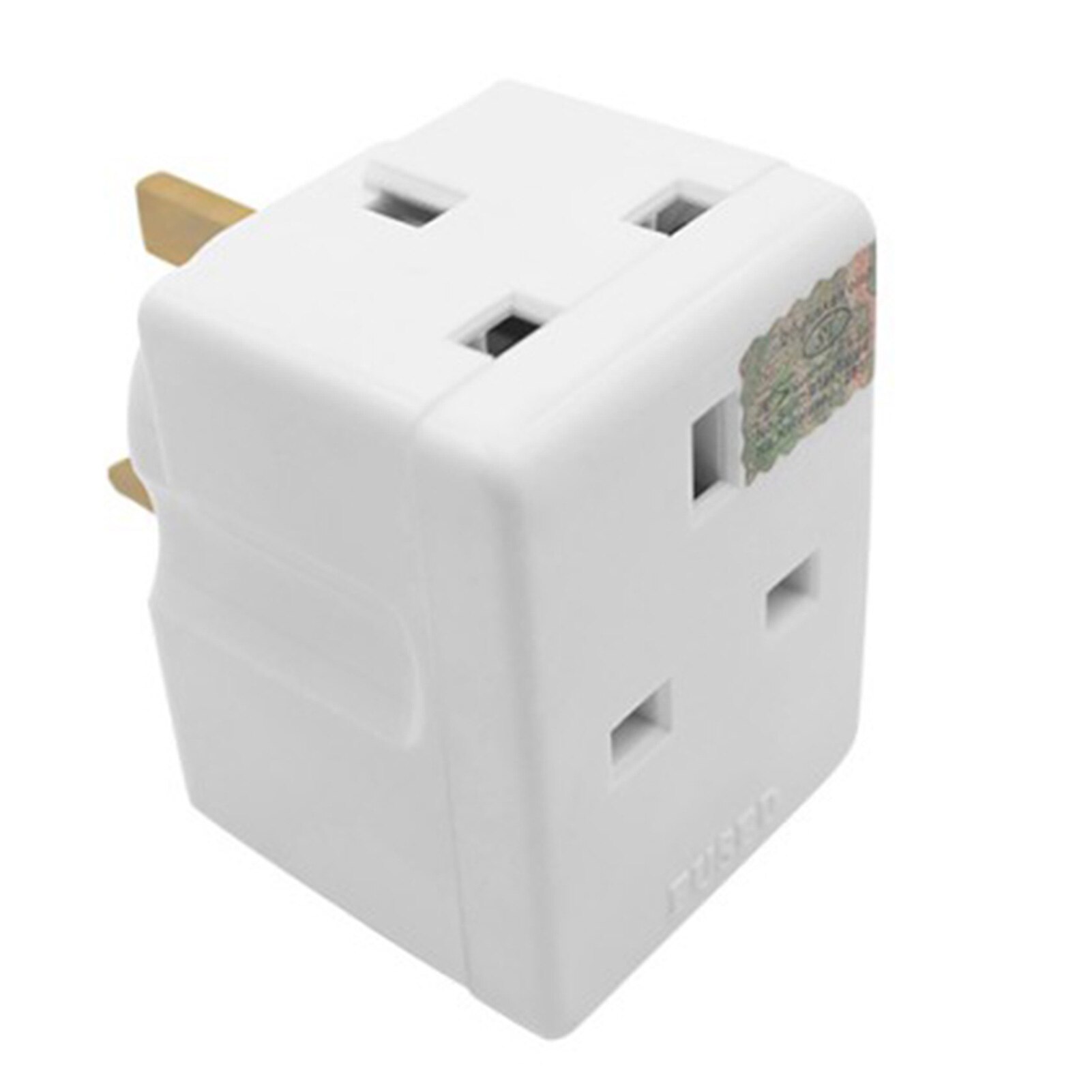 13A brytyjska wtyczka transformatorowa jednokierunkowa z wtyczką brytyjską konwerter napięcia z ochroną bezpiecznika: 1szt