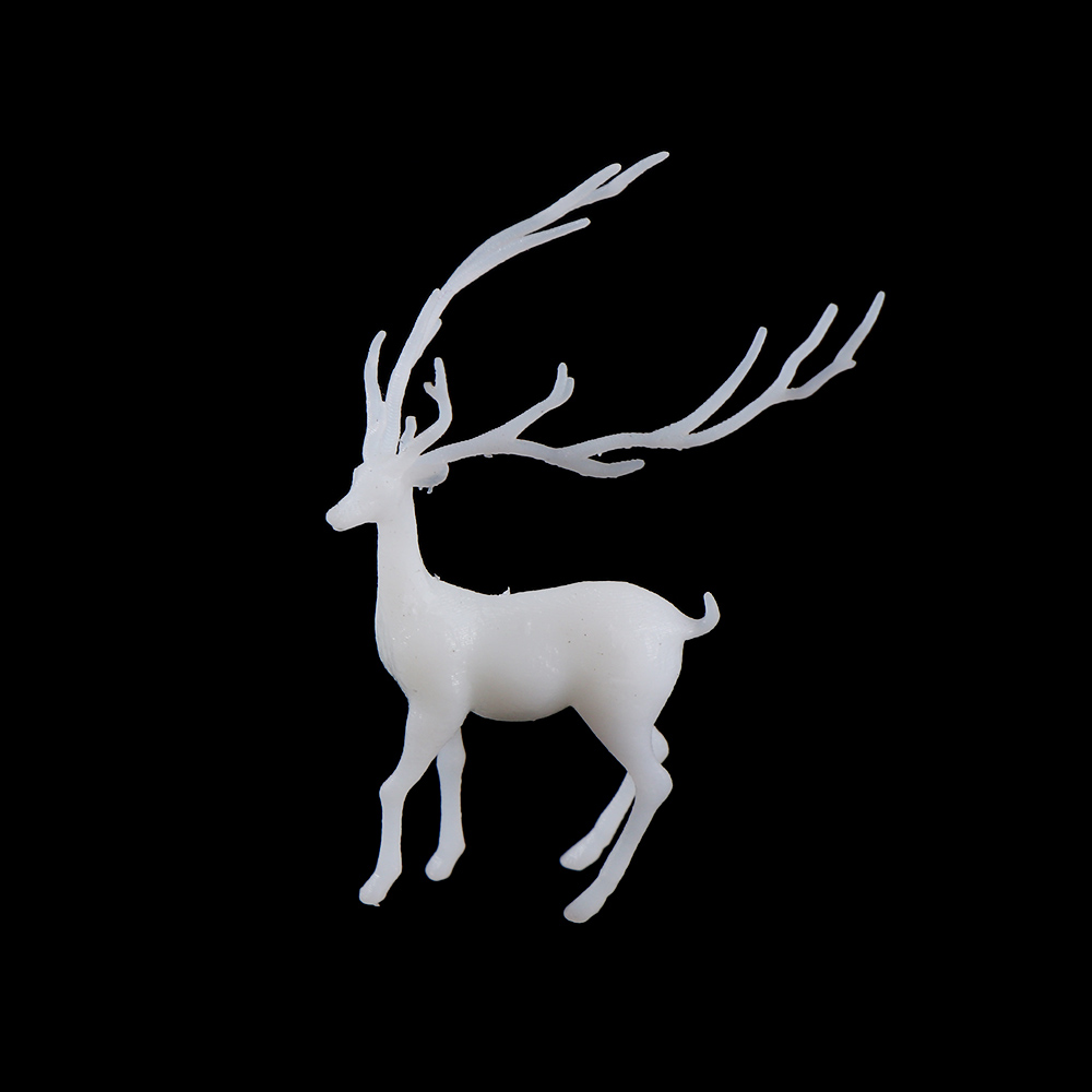 2PCS/set 3D Mini Elk UV Epoxy Resin Mold Jewelry Tool Filling Molds Materials Micro Landscape Home DIY Crafts tools: Style B-M