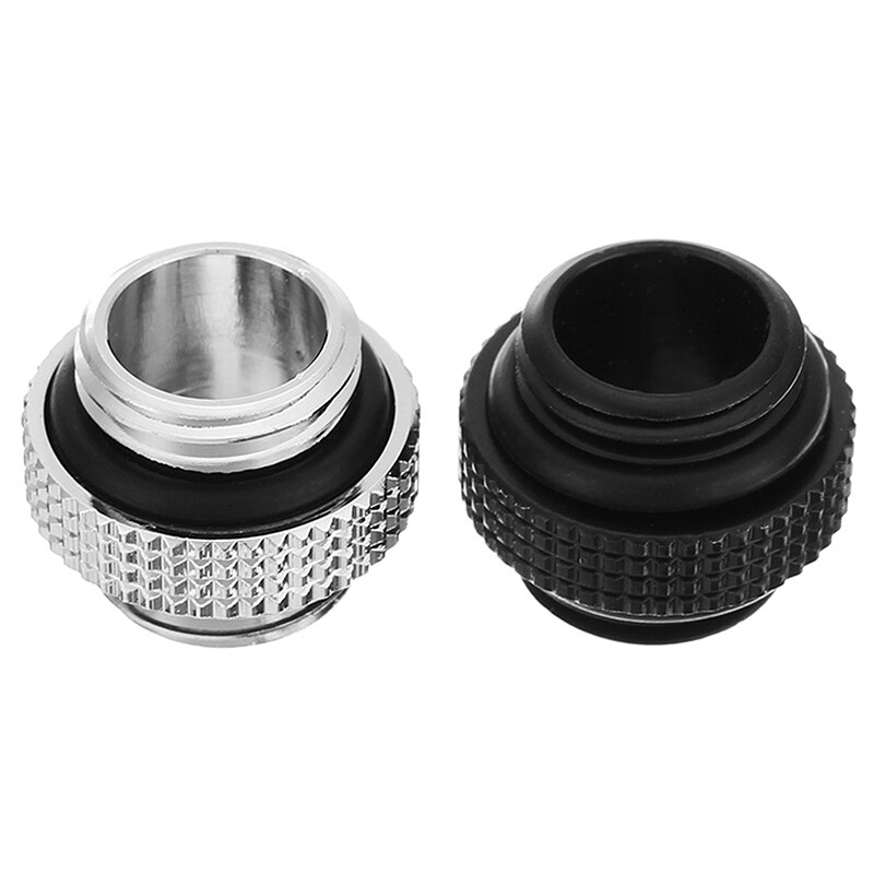 2Pcs G1/4 Mini External Thread Male To Male Water Cooling Rotary Fitting Adapter Water Cooling Connector Radiator Components